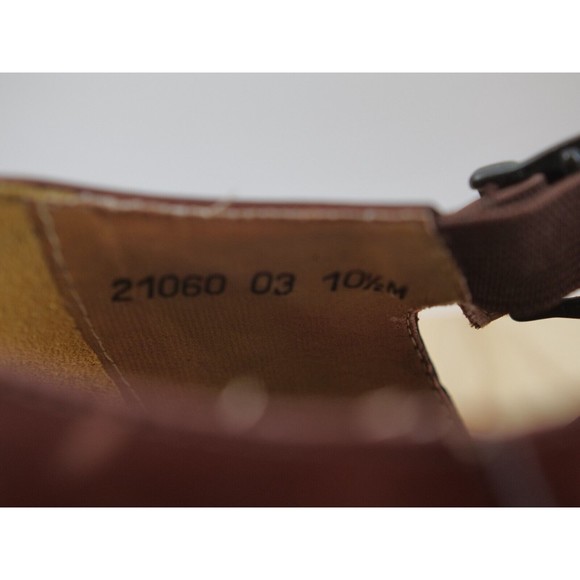 Stacy Adams Men's Huraches Red Comfort Flex Sandals Size 10.5M - Picture 3 of 9